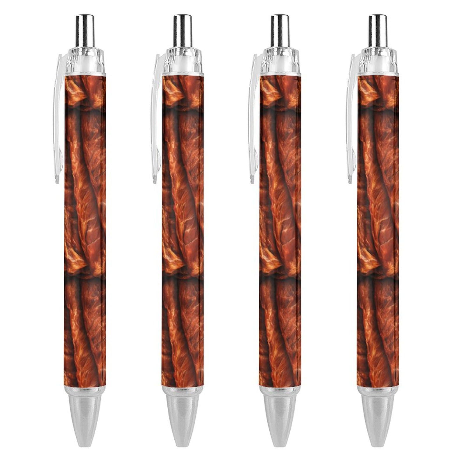 Bolígrafo retráctil anti manchas Ribs con punta fina 0,5 mm para trazos limpios, 4 unidades 8