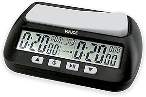 Professional Digital Chess Clock for Serious Players and Casual Matches