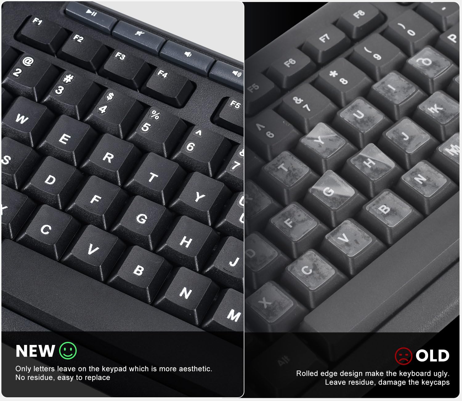 Amazon.com: 2PCS English Keyboard Letter Stickers for Laptop
