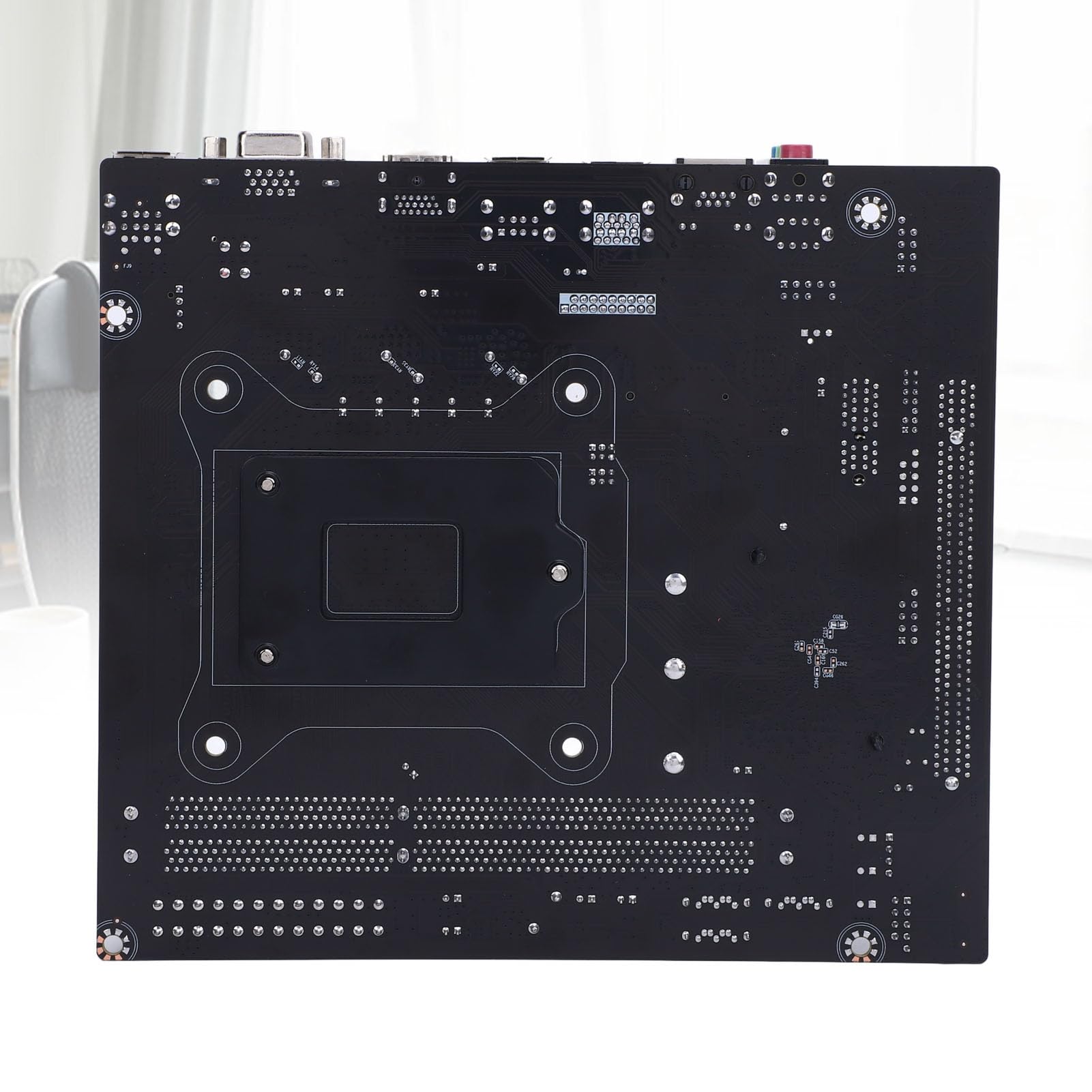 Eacam Scheda Madre da Gioco, Memoria LGA 1150 H81 2 DDR3 M.2 NVMe NGFF 6Gb/s PCI E Core I3 I5 I7 E3 V3 Series 22nm Processori CPU