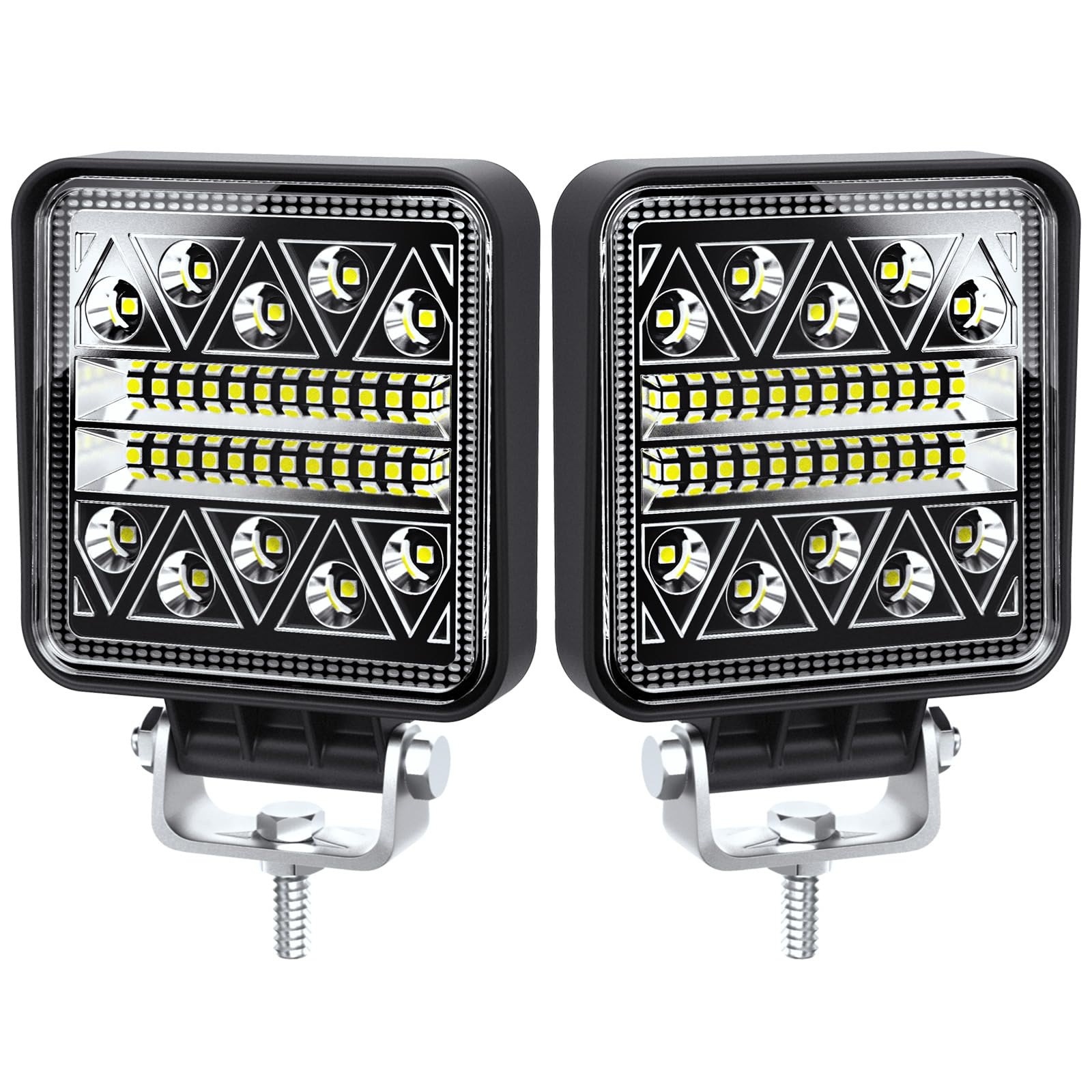 antom 102W Phare de Travail led 15000LM Feux de Recul Led 12v, Phare Led Projecteurs pour voiture, tracteur bateau, 12-24v camion