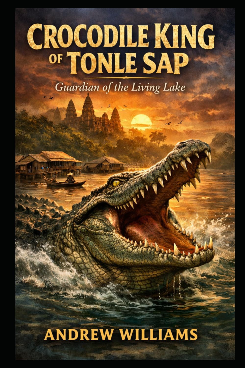 Crocodile King of Tonle Sap: Guardian of the Living Lake (Khmer myths and legends)