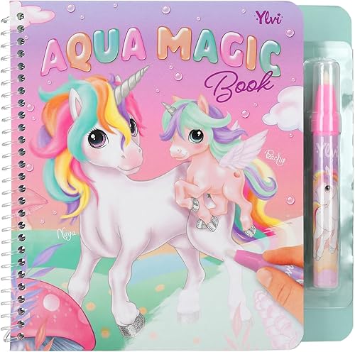 Depesche 12802 Ylvi - Libro para colorear Aqua Magic con motivos de princesas oc
