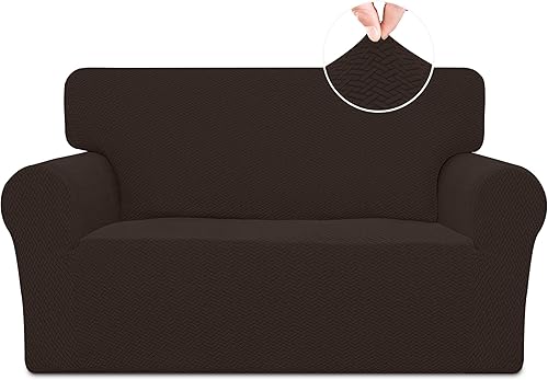 Vista 143 de Easy-Going Funda de sofá reclinable de jacquard elástico, suave de 4 piezas, con lazo elástico, protector de muebles lavable para niños, mascotas
