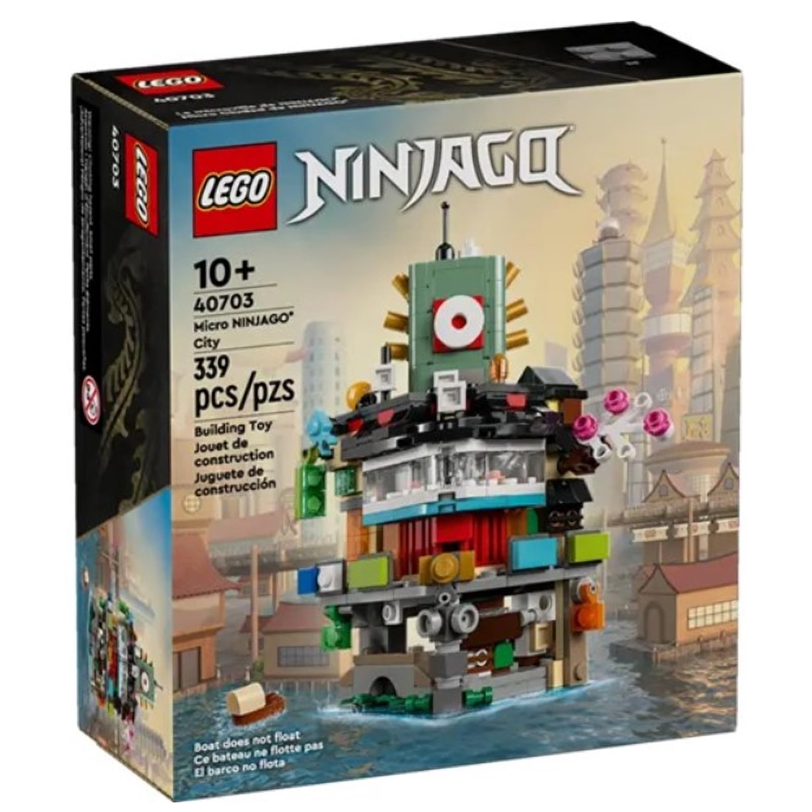 Amazon.com: LEGO Ninjago City 40703 Micro Model : Toys & Games