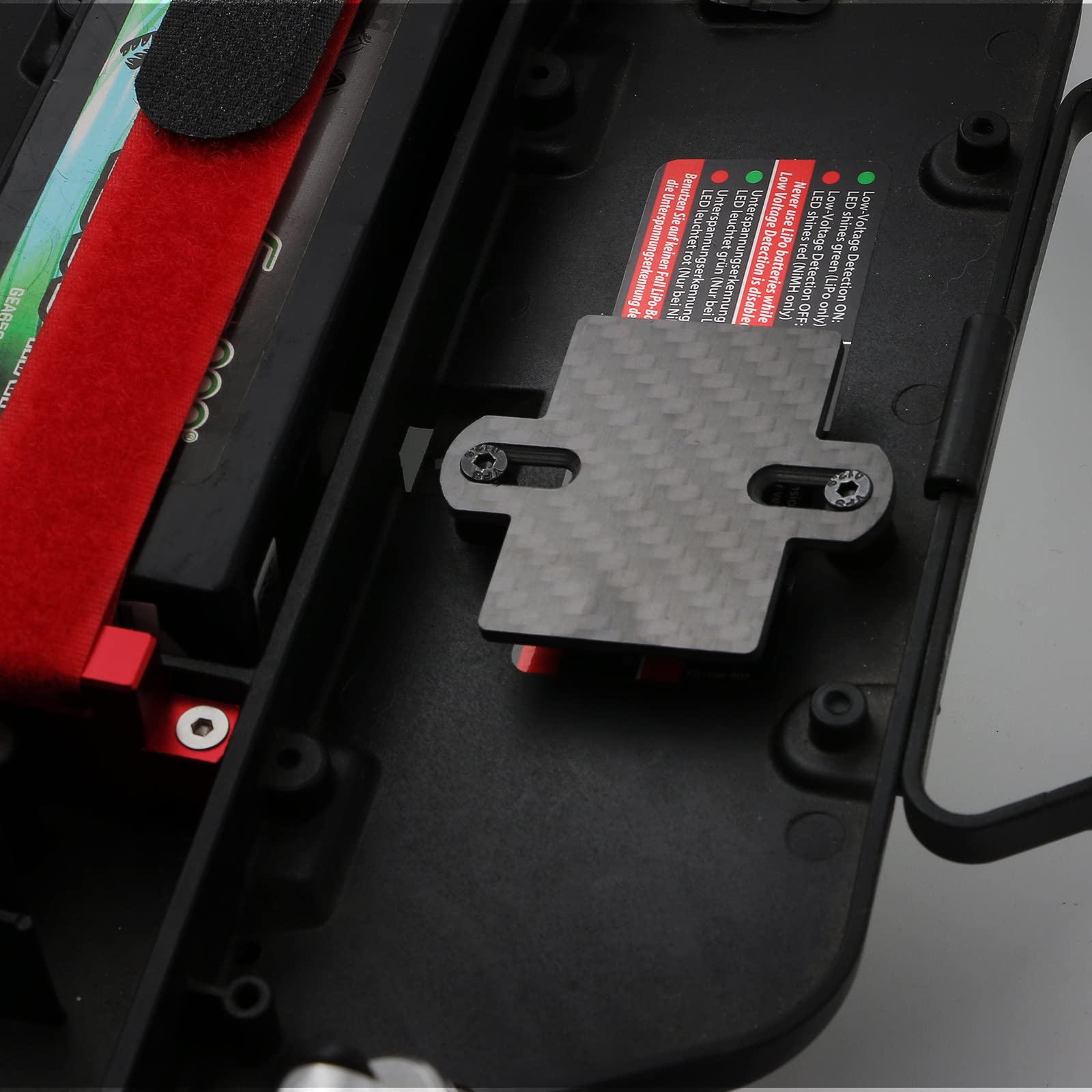 RC Car Battery ESC Mount Plate for Traxxas 1/10 Slash 4WD/2WD, ESC Relocation Bracket