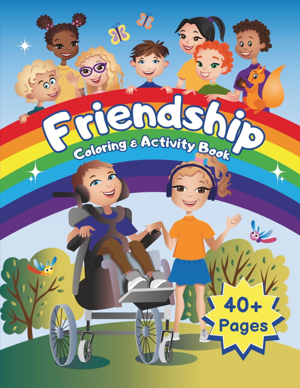 Friendship Coloring & Activity Book: Celebrate and Learn about Disabilities and Inclusion
