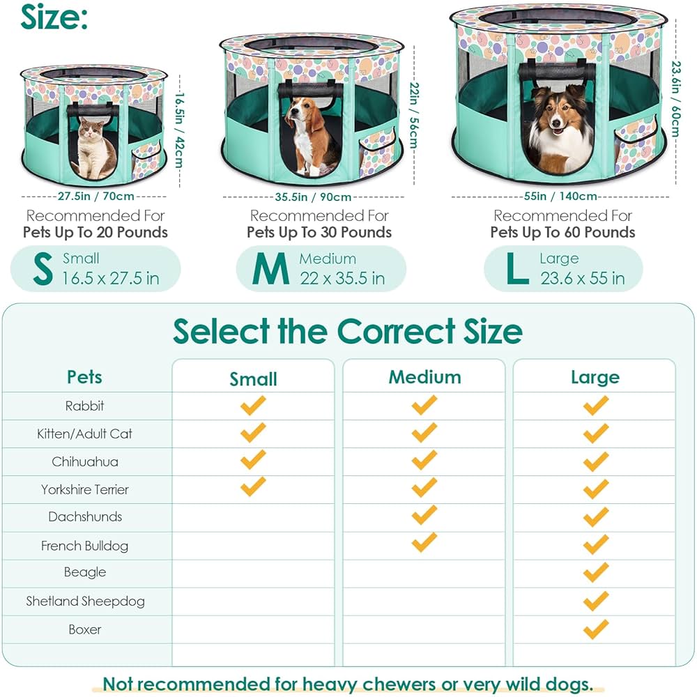 zoo Amazon.com : ZooZoo Portable Foldable Pet Dog Cat Playpen