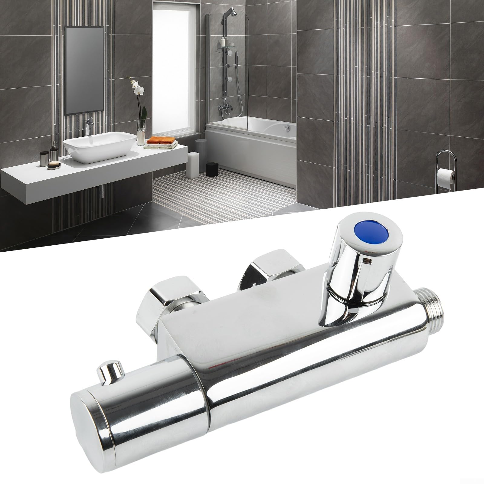 Spray de inodoro, válvula termostática ajustable para baño, equipo de limpieza de higiene personal