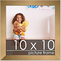 Vista 123 de Poster Palooza Marco de madera de bronce dorado de 26 x 34 pulgadas, acrílico UV, respaldo de tablero de espuma y accesorios para colgar incluidos