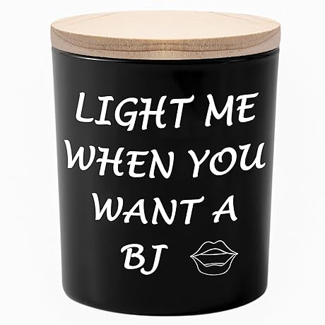 Light Me When You Want a BJ Candle, Wickless