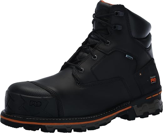 Timberland men's Boondock 6 Inch Composite Safety Toe Waterproof 6 Ct Wp