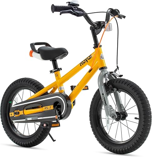 RoyalBaby Kids Bike EZ Balance to Pedal Dual Handbrake Toddlers Boys Girls Bicycle 12-20 Inch for Age 3-10 Years