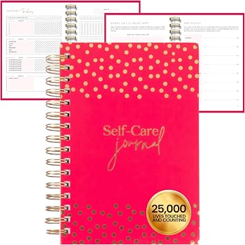 Self Care Journal | Prioritize Yourself with 90 Days of Guided Prompts for Mindfulness, Stress Relief & Daily Balance