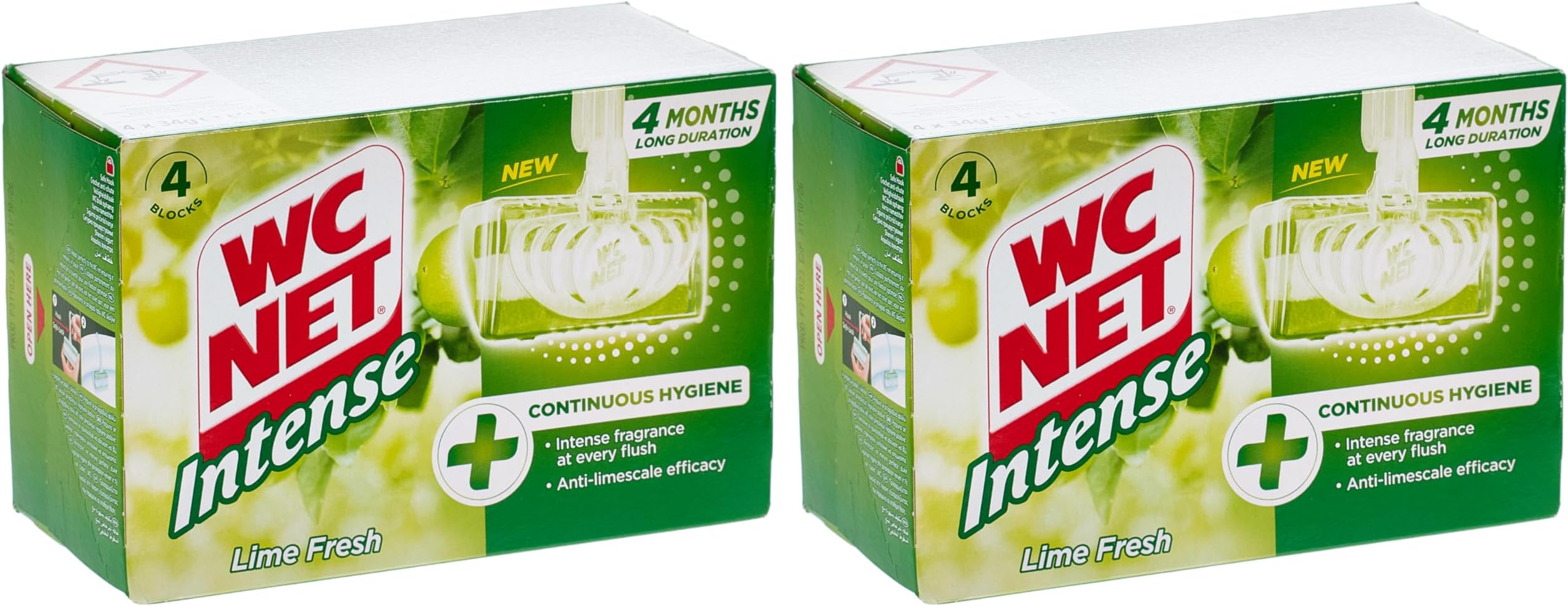 WC NET BLT インテンスソリッドリムブロック ライムフレッシュ 4個 1+1 無料