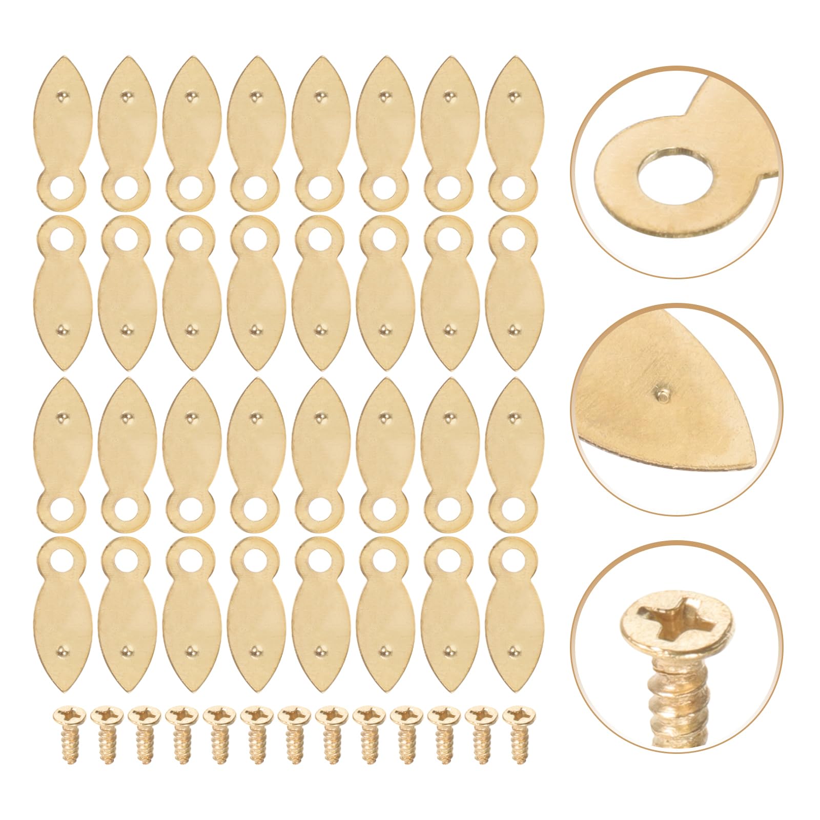 Amazon.co.jp: Homoyoyo 100個 額縁用トンボ 額縁ターンボタンと