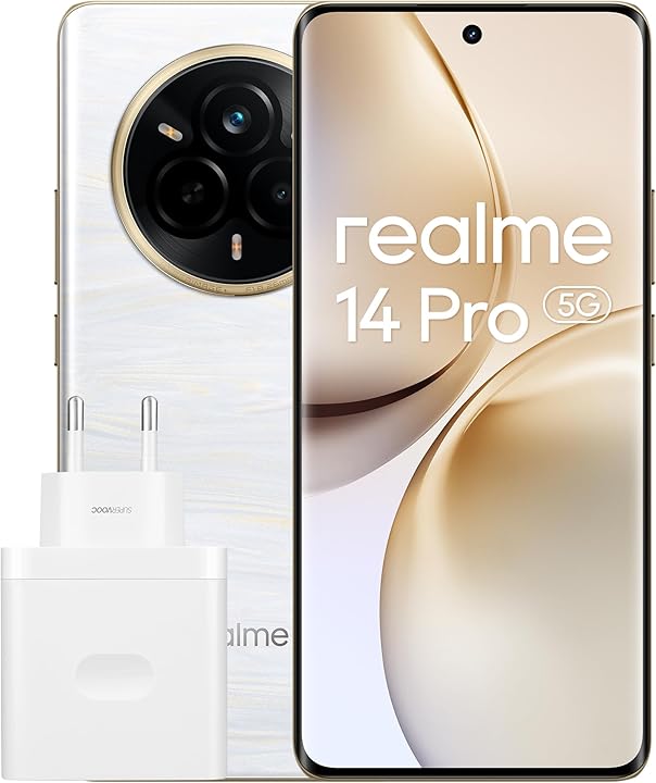 Realme 14 Pro 5g Smartphone Fotocamera Sony cellulare 8+256GB