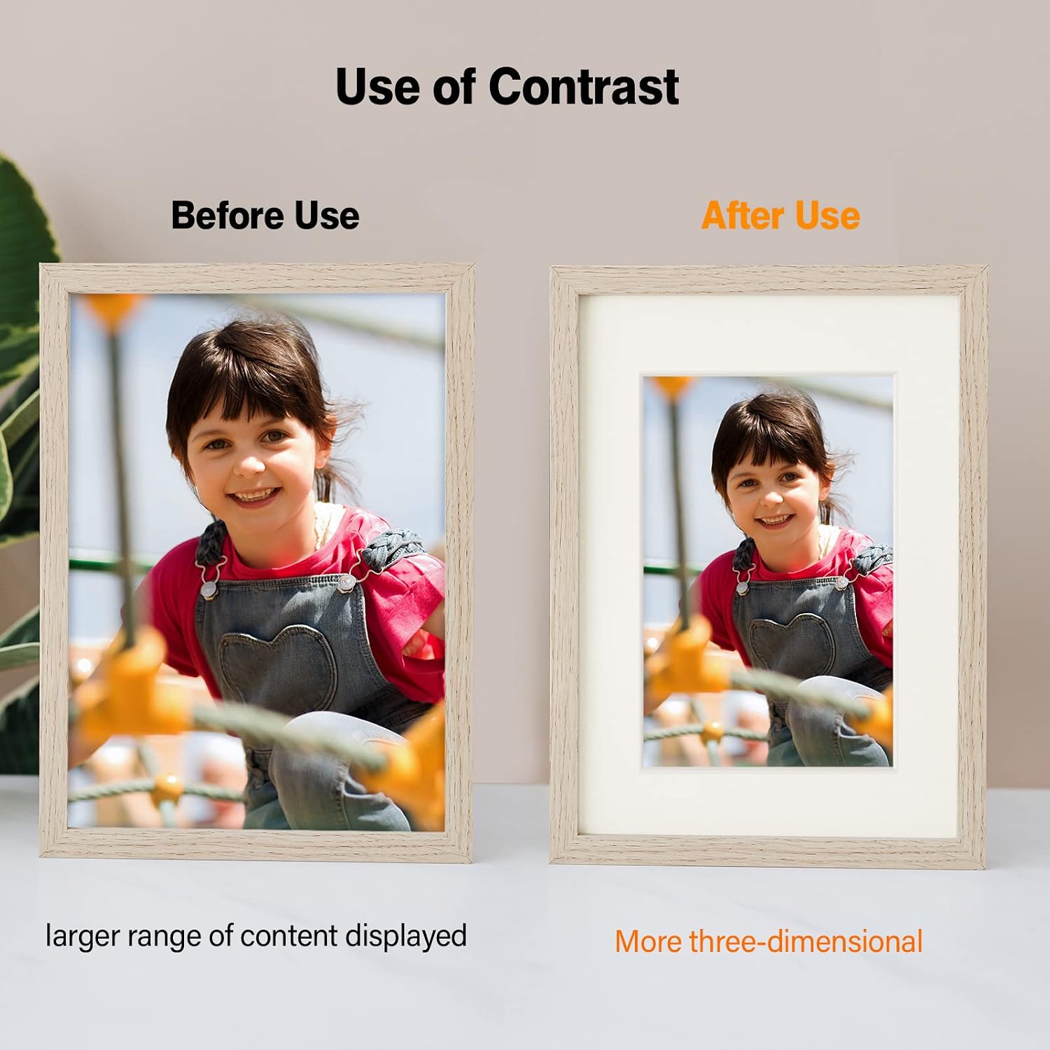 8pcs 7x5 Picture Mats, Photo Mats for 5x3 Inch Image Photo Frames Inside Acid Free for Photo Frame/Posters Prints/Paintings - 1.5mm Thickness/Cream-Colored