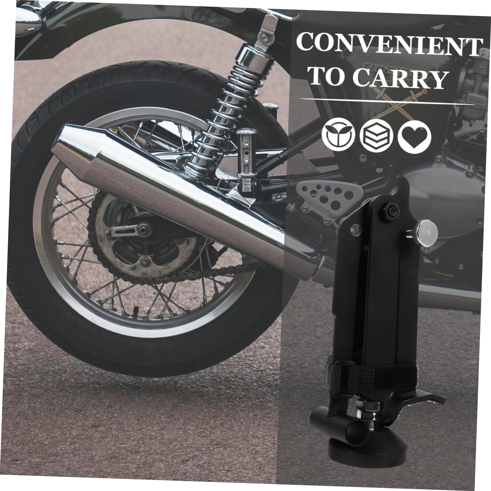 Sollevatore Per Ruote Di Motocicletta Cavalletto Pieghevole Per Attrezzo Per Sollevamento Delle Ruote Di Motocicletta