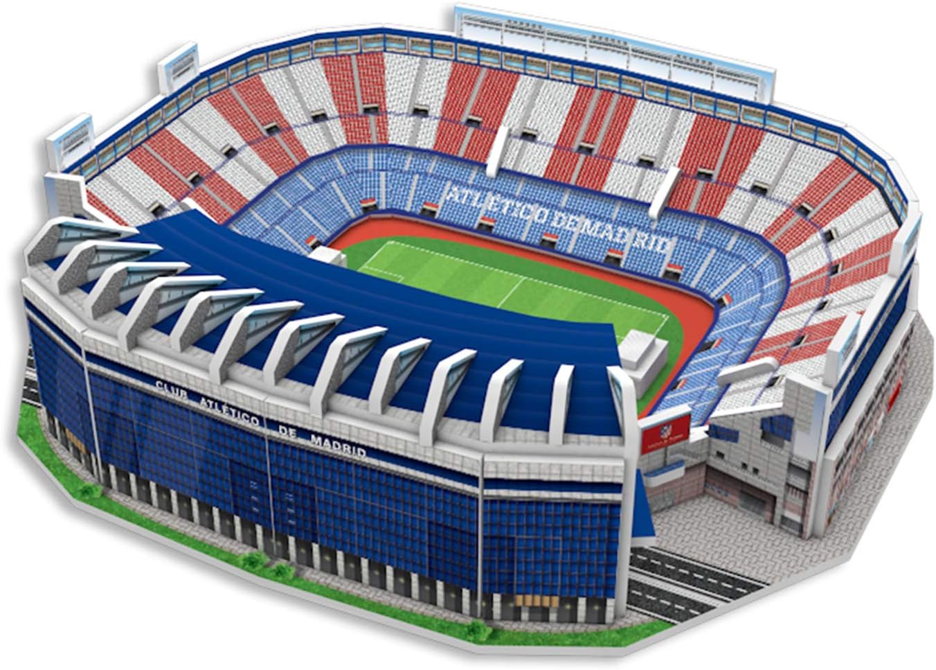 34008 Nanostad, Puzzle 3D Estadio Vicente Calderón Mini Atlético De Madrid Athletic