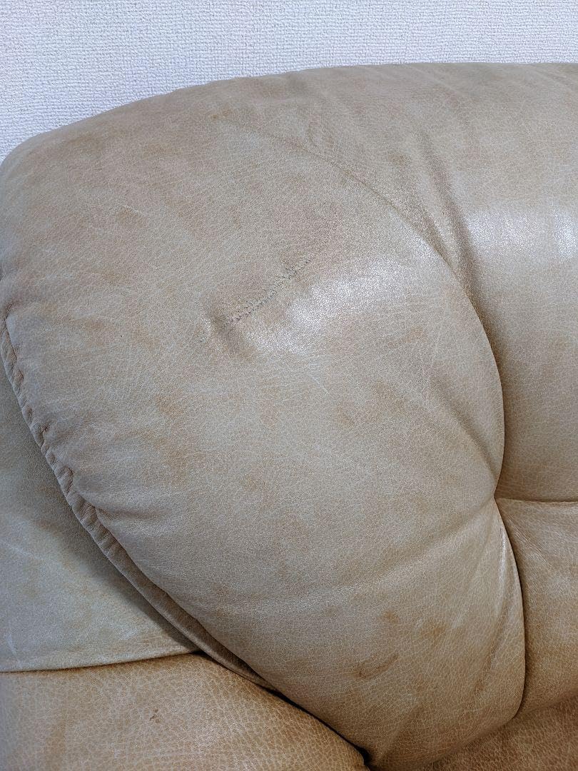 Amazon｜soflex レザーソファー 本革 イタリア italy 中古 USED 