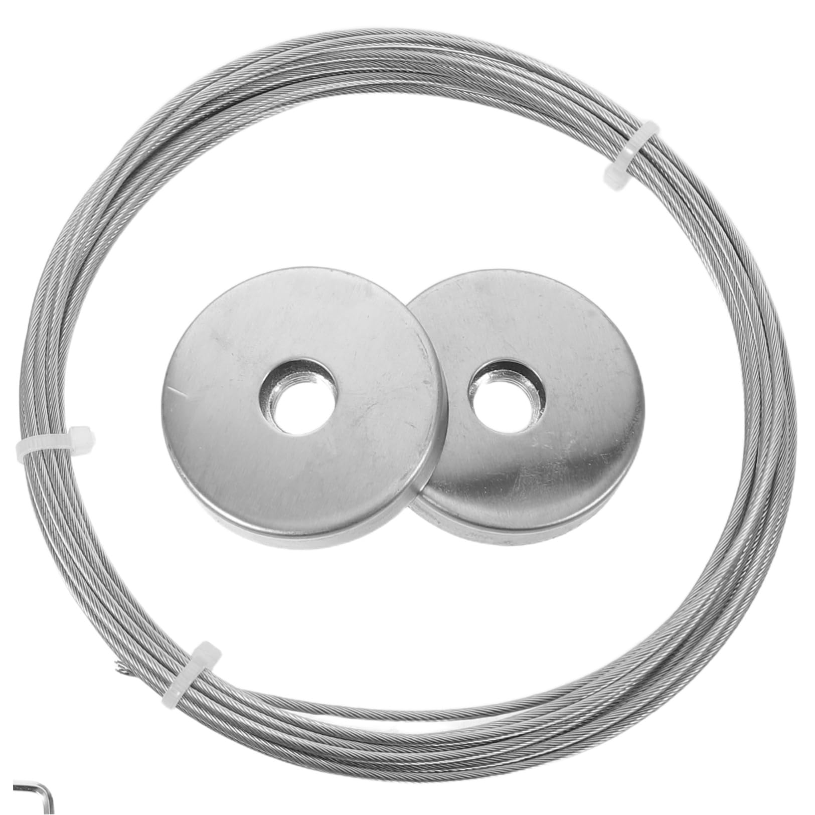 Toyvian Filo per Stendere i Panni in Acciaio Inossidabile da Metri Resistente al Vento per Balconi Interni ed Esterni