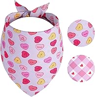 Vista 5 de Pañuelo de Halloween para perro - 1 paquete, bufanda reversible triangular premium duradera para perro, babero ajustable para cachorro para niña