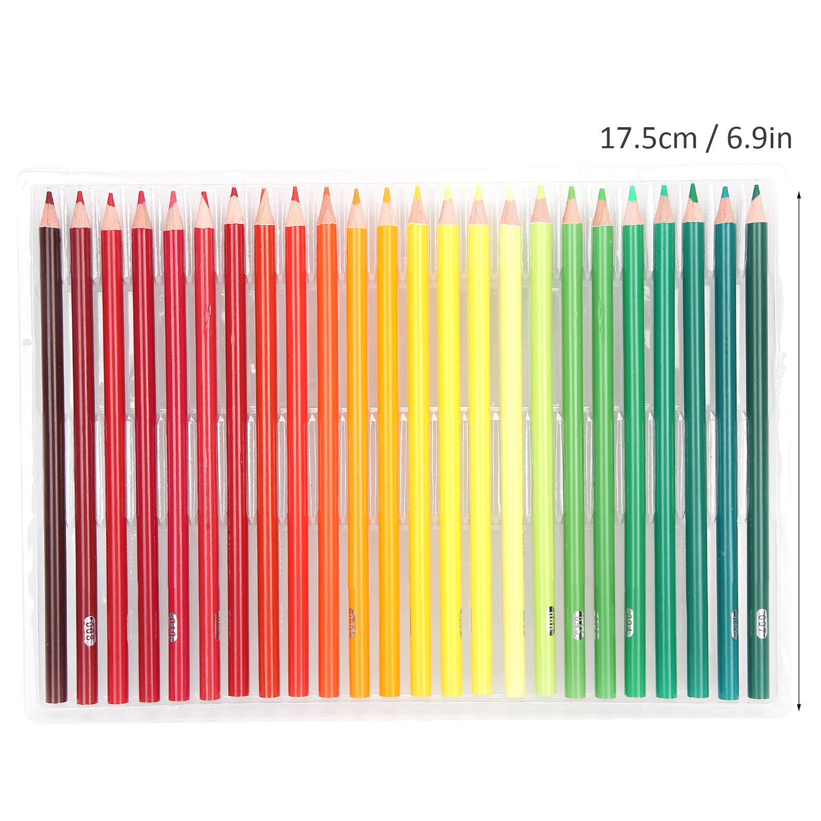 Changor Matite per Acquerelli da 120 Pezzi, Nucleo Morbido, Strumenti Artistici Durevoli per Artisti e Bambini, Pre-affilati in 120 Colori Unici