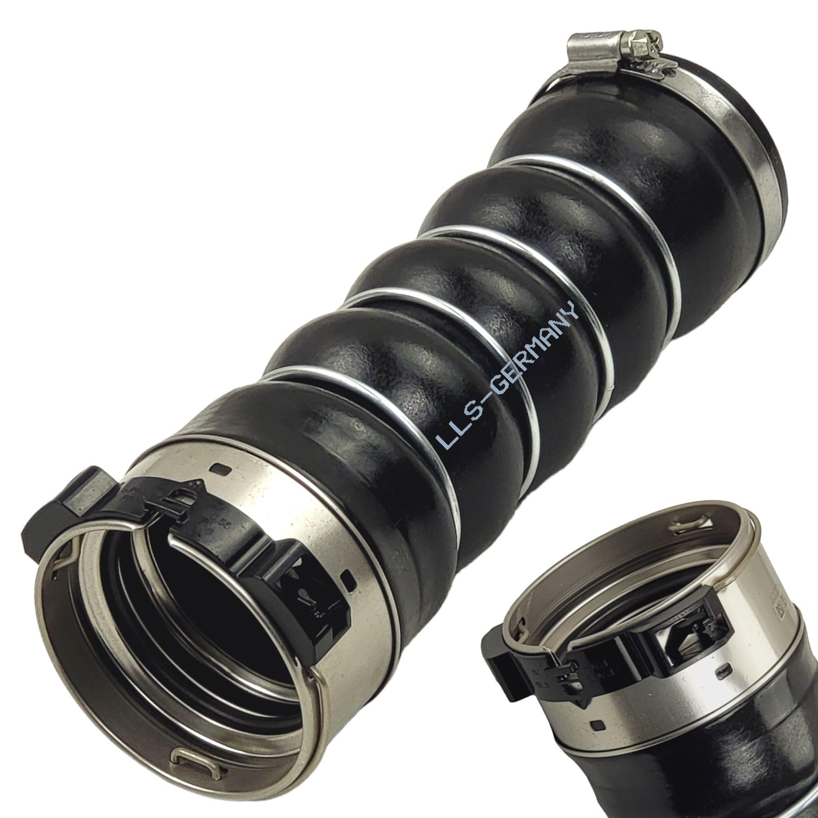 LLS-GERMANY Tubo d'aria di carica compatibile con BMW 2 Active Tourer, Gran Tourer, Van (F45, F46) 216d, 216i, 218d, 218i, 220d, 220d xDrive, 220i, OEM: 13718616211, 11618675264, 13718655836, 16, 16