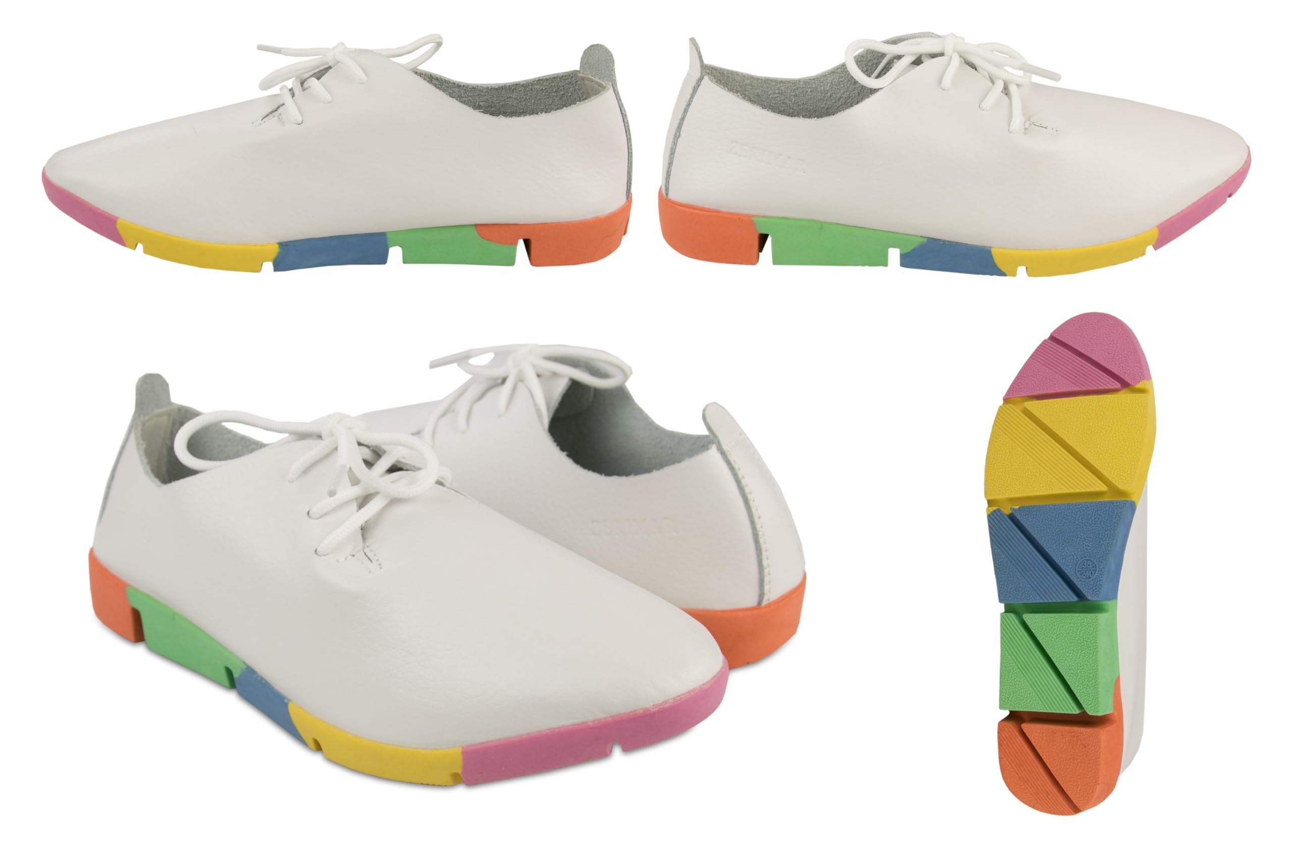 Zerimar Chaussures habillées Confortables pour Femmes - Mocassins Femmes en Cuir - Ballerines Femmes pour l'été - Chaussures d'été pour Femmes - Mocassins Femmes en Cuir - Chaussures Confortables
