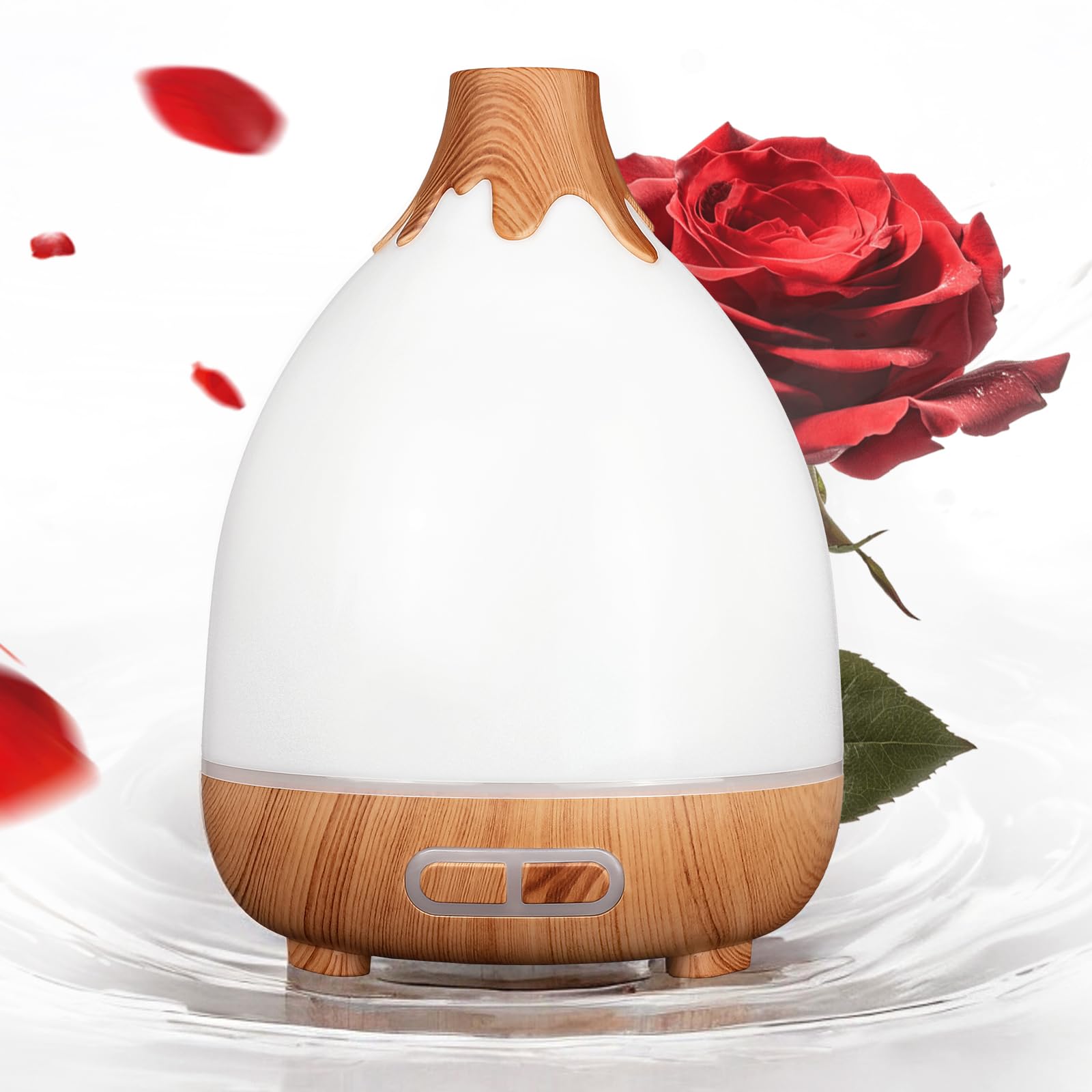 Amazon.com: e-hooy Essential Oil Diffuser, 300ml Quiet Humidifiers for ...