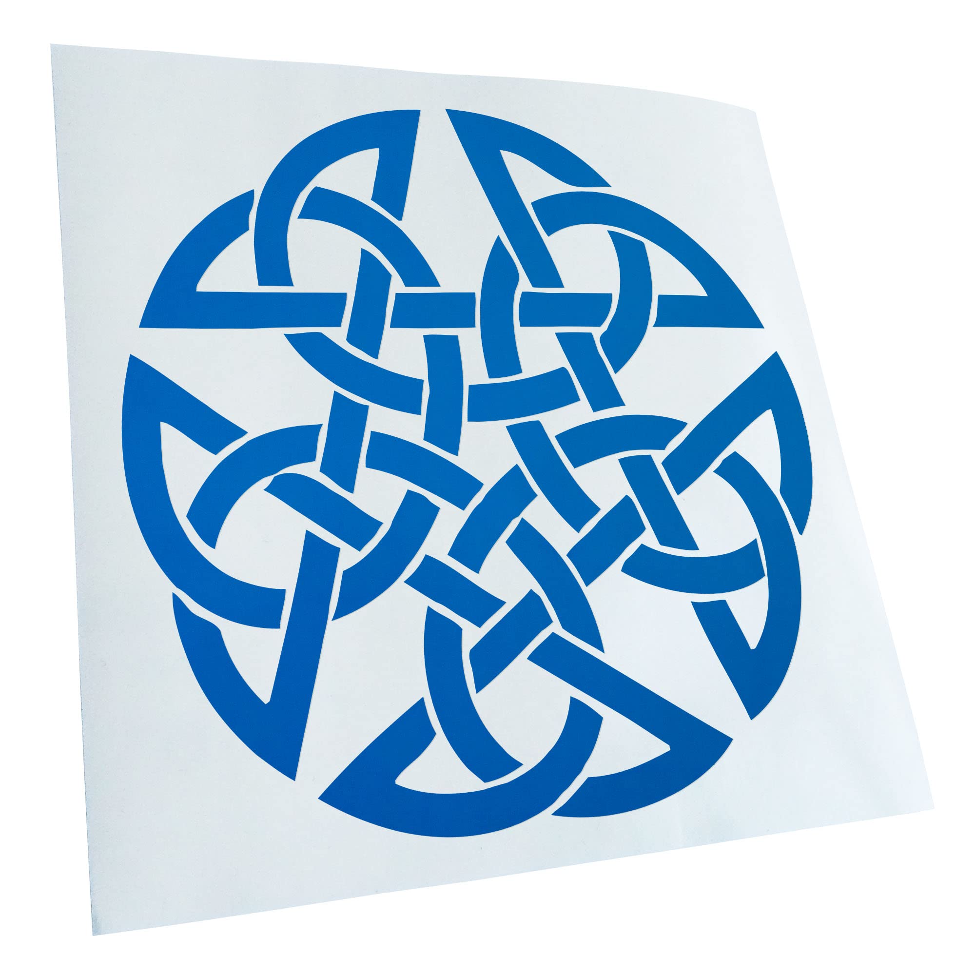 Kiwistar - Adesivo auto – Celtic PentagramPentacle Druids Adesivo per auto, laptop, bicicletta, camion, moto, multicolore, JDM Decal Racing