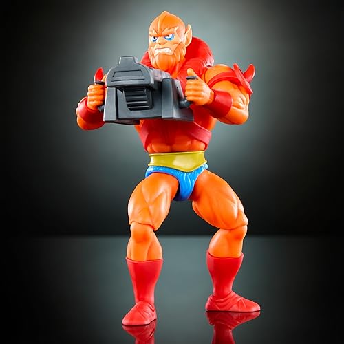 Miniatura 3 de Juguete Masters of the Universe Origins, colección de dibujos animados, figura de acción de hombre bestia, villano a escala de 5.5 pulgadas con
