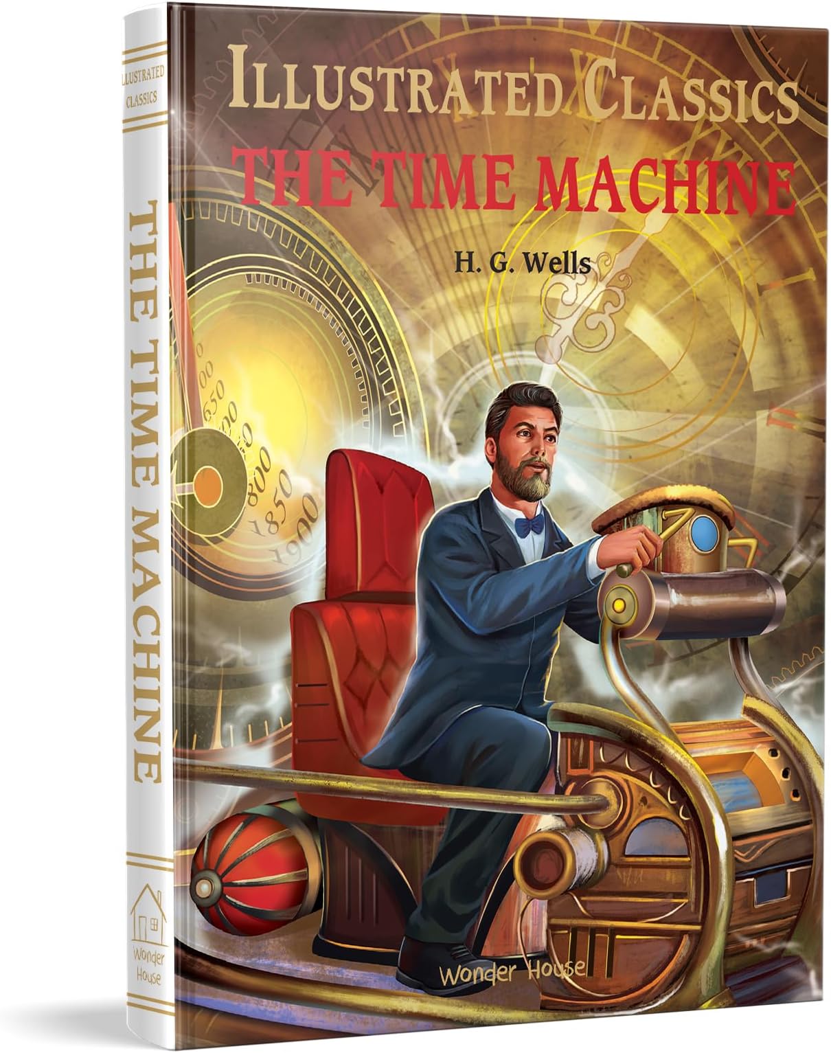 Illustrated Classics - Time Machine: Abridged Novels With Review Questions
