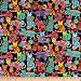 Timeless Treasures Color Me Cat Coloring Fabric by The Yard, Multicolor