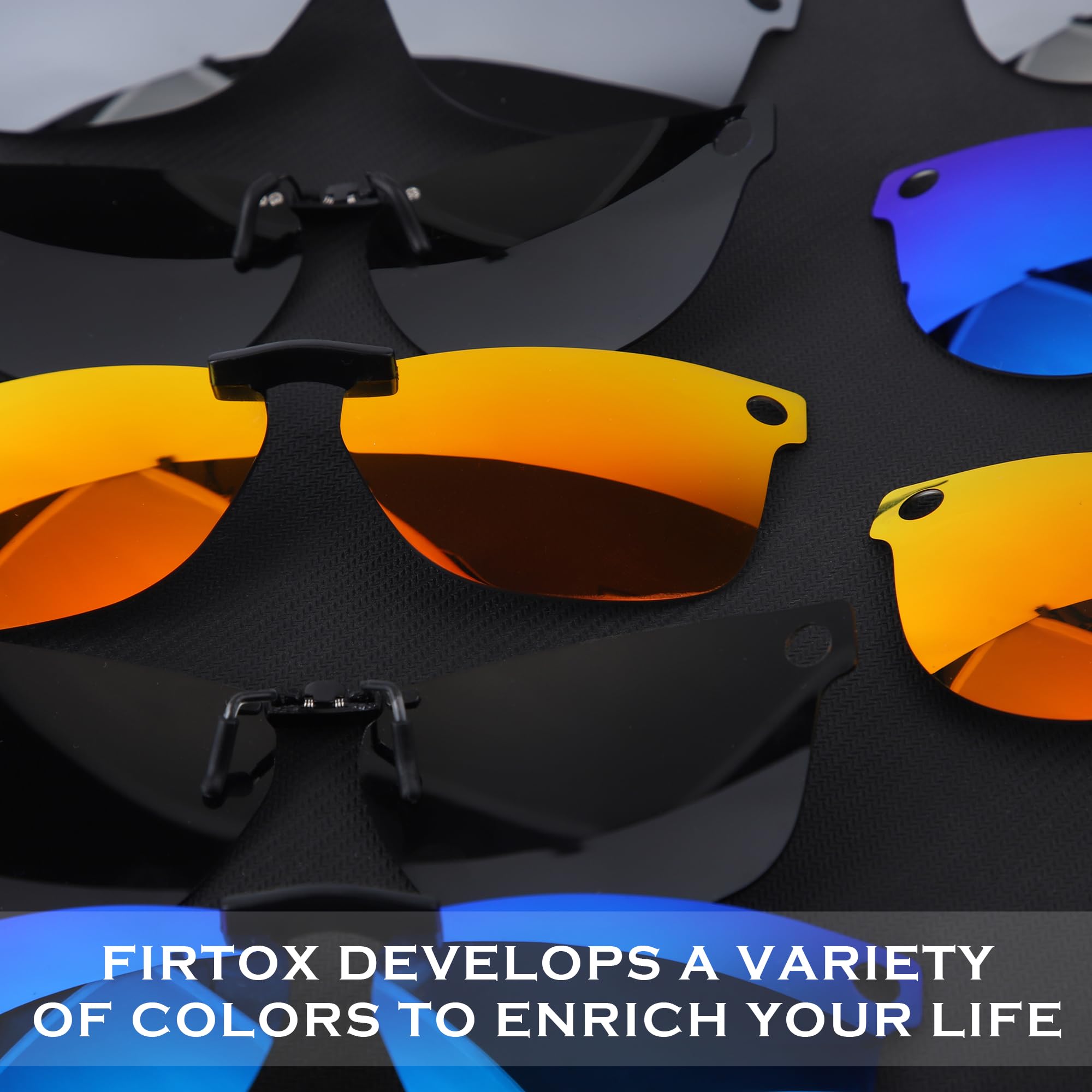 Polarisierte Sonnenbrillenclips zum Anklippen für Ray-Ban Meta Wayfarer RW4012 (Gen 2), 53 mm, schützen Sie Ihre Augen für Männer und Frauen