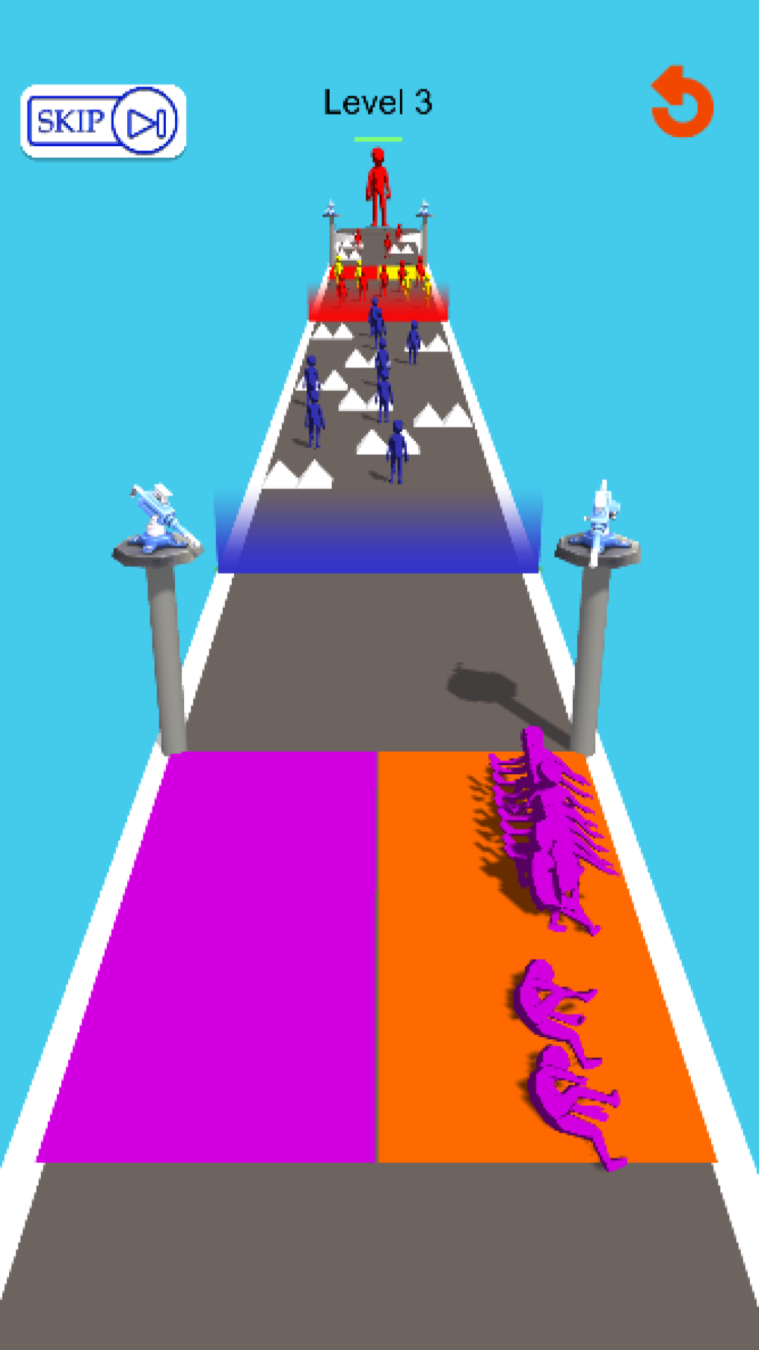 Color Crowd Fight Runner Game Color Run Crowd Rush Game Colors
