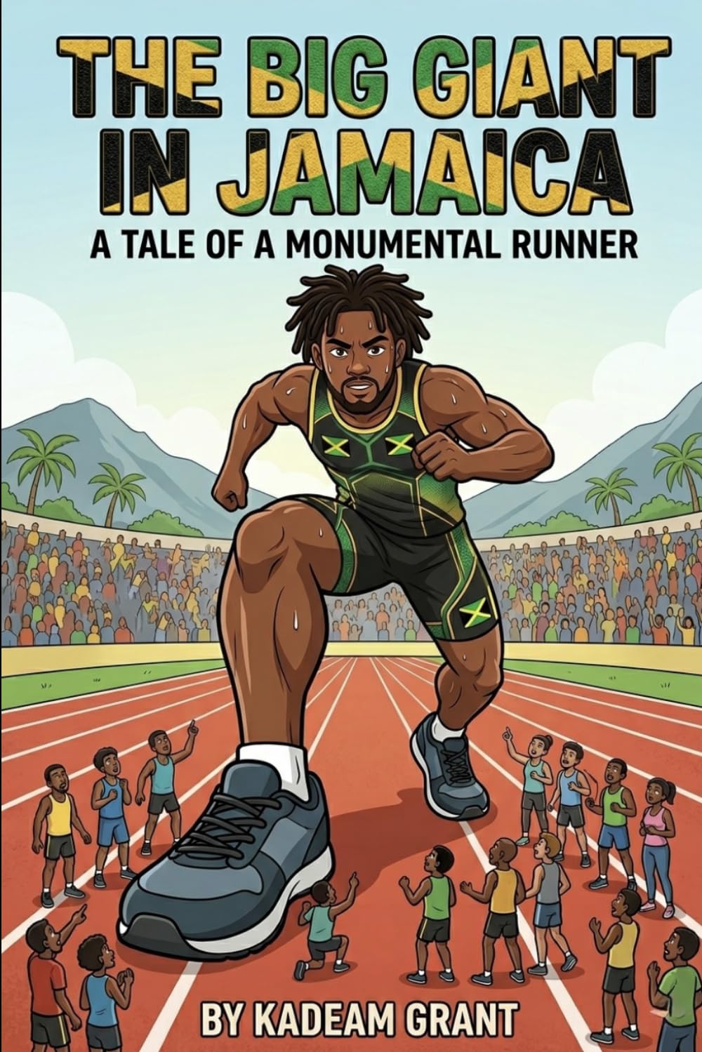 THE BIG GIANT IN JAMAICA A Tale of a Monumental Runner Part Two of The Boy Who Loved to Run (Jamaican children stories)