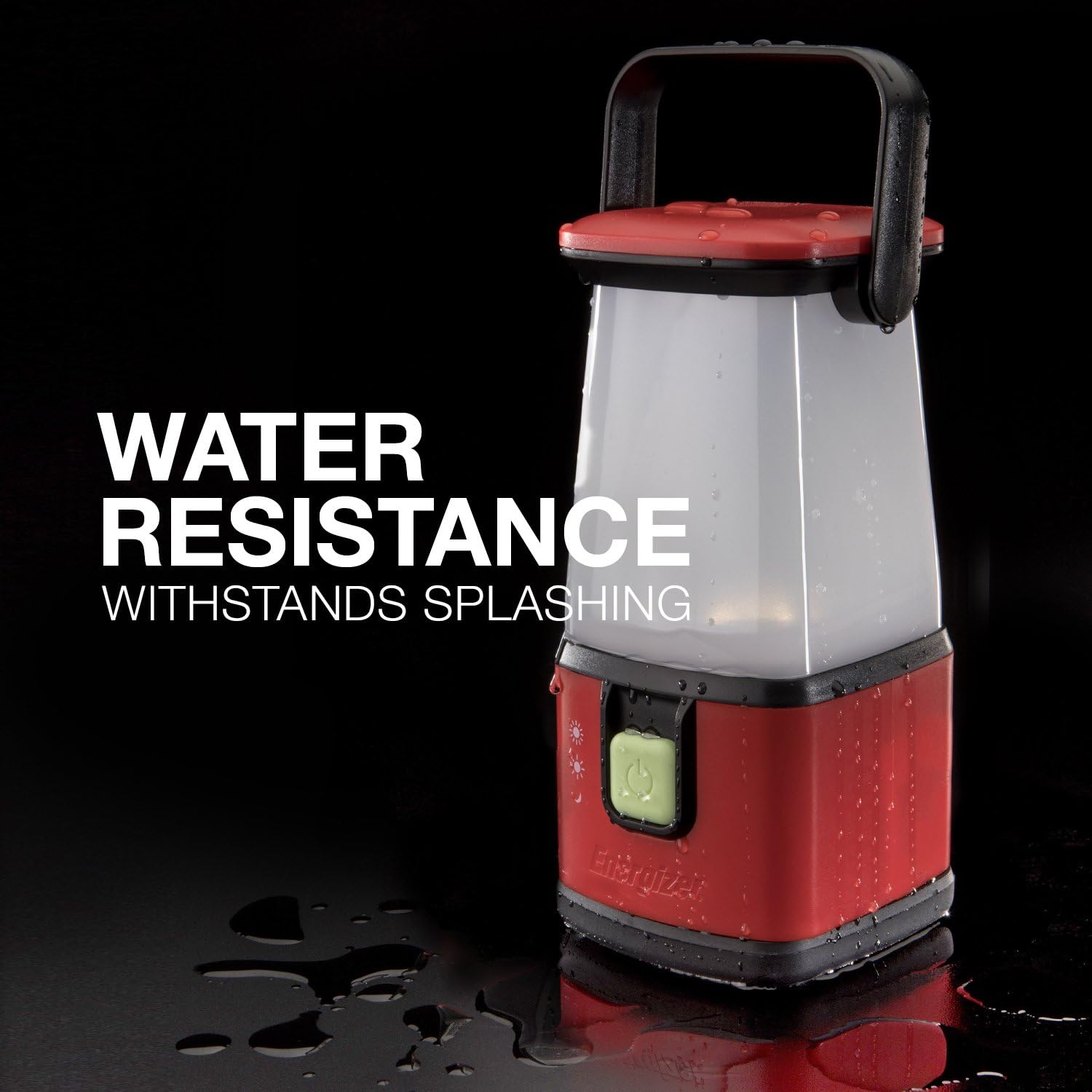 Energizer LED Camping Lantern Flashlight, Battery Powered LED Lanterns for Hurricane Supplies, Survival Kit, Camping Accessories, 500 Lumens Water Resistant Camping Light
