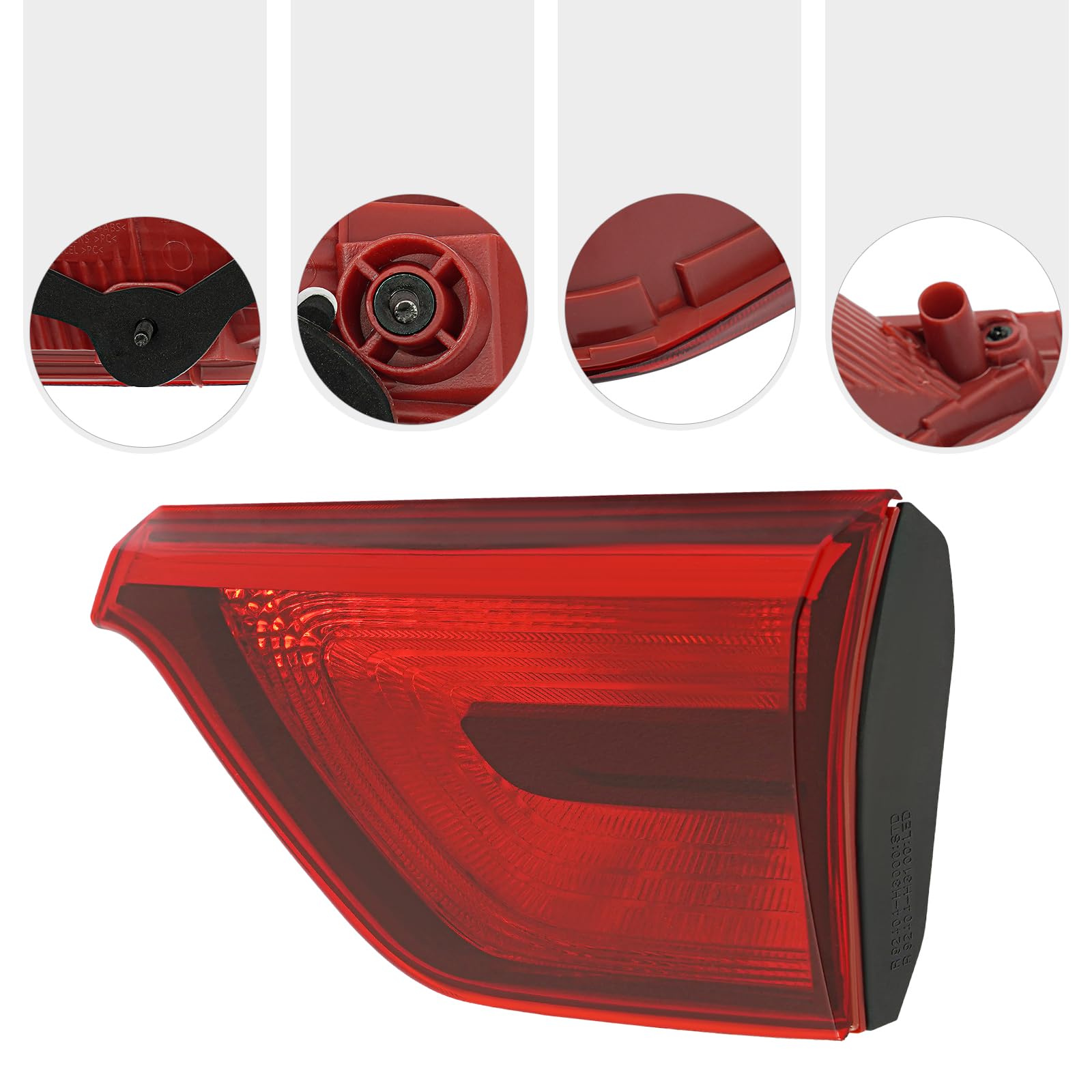 Halogen Inner Tail Light for 2017-2019 Kia Sportage Passenger Side 92406D9000 image 8