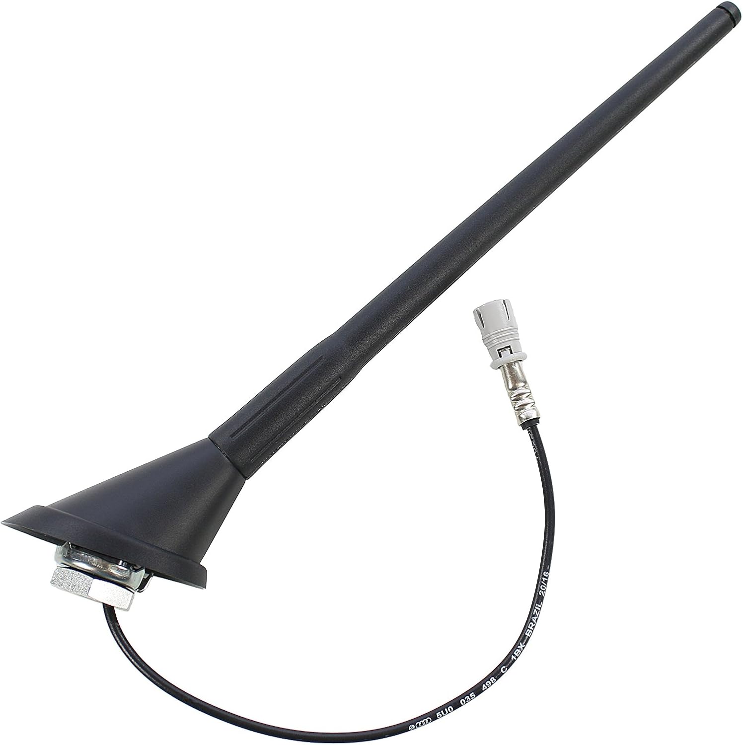 GENUINE Antenna Base with 8 Inch Antenna Mast is Compatible