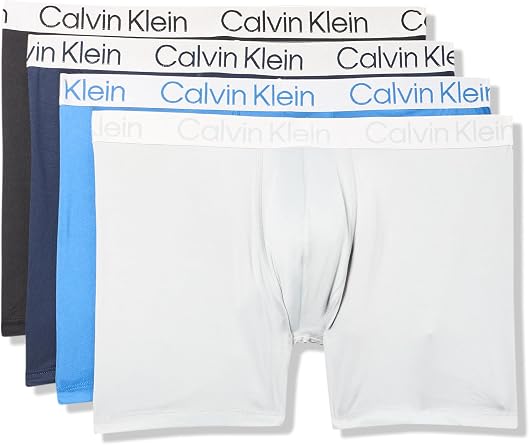 Calvin Klein Mens Chromatic Boxer Brief 4-Pack