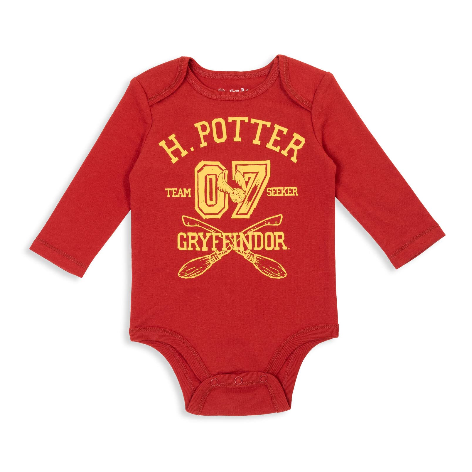 Harry Potter Hermine Baby-Bodys mit langen Ärmeln, 3er-Pack (Neugeborene)