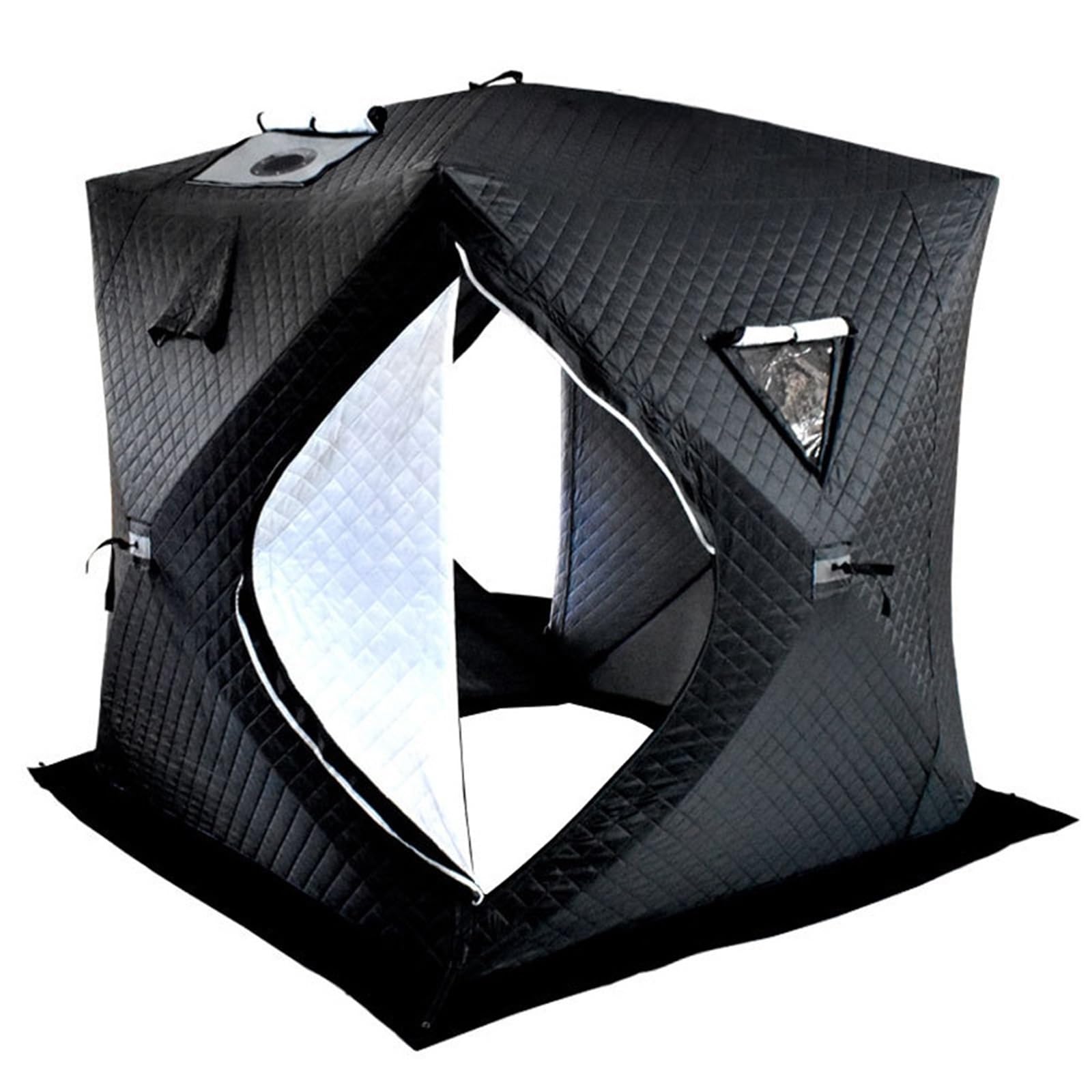 Tente de pêche d'hiver Facile à Installer, abri Portable sur Glace, équipement imperméable et Coupe-Vent pour Pique-Nique RandonnéE PêChe