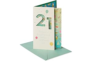 American Greetings 21st Birthday Card (Being Young)