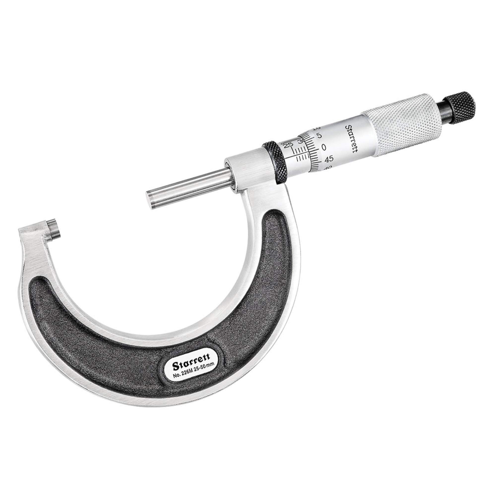 Micrómetro exterior Starrett V226MXRL-50 para control dimensional 2