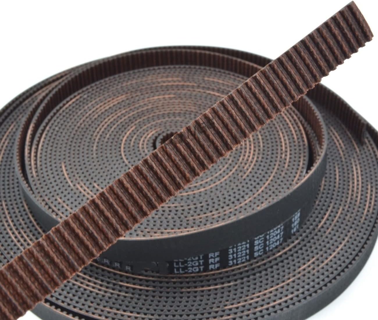 GT2 LL-2GT RF 2GT Open Synchronous Timing Belt Width 6/9/10/12/15mm Rubber Low