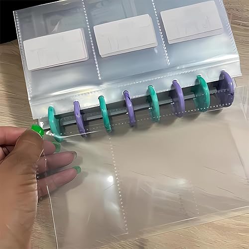 Miniatura 5 de Vucootli Carpeta de ahorros l Desafío de ahorro de 52 semanas  Carpeta de presupuesto de ahorro de dinero 2023, cubierta esmerilada, organizador de