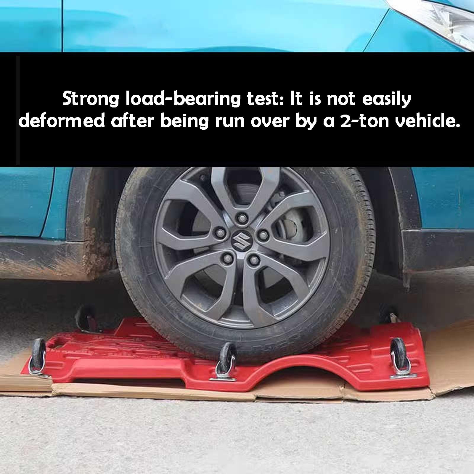 Generisch Rollbares Autoreparatur-Schlafbrett | Starke Tragfähigkeit, tragbarer Sitz for Hinlegen oder Sitzen(Red,92x43x9.5cm)