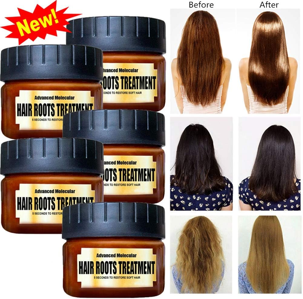 xingxinqi 60ml Magical Keratin Hair Treatment Mask 5 Seconds Repairs Damage Hair Roots Treatment Return Bouncy Restore